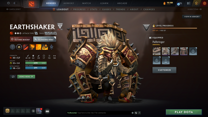 Guardian I | MMR: 639 - Behavior: 11403 | Legion Commander Arcana | 4 Latest Personas: Phantom Assassin, Invoker, Anti Mage, Crystal Maiden | Tons of Latest Cache Sets Inside | Many Immortals | Full Access | Mainpool | Trophy Level: 198+