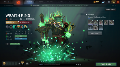 Immortal | MMR: 7582 | Behavior: 11667 | Decent Items Inside | Full Access | Fast Queue | Calibrated