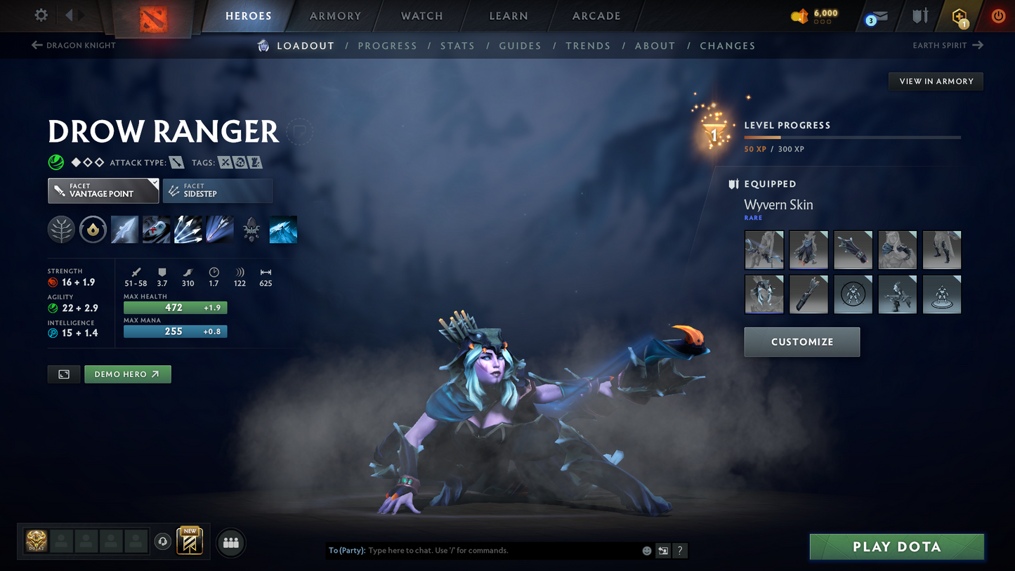 Immortal | MMR: 7582 | Behavior: 11667 | Decent Items Inside | Full Access | Fast Queue | Calibrated