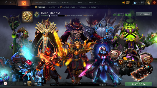 Herald I | MMR: 1 - Behavior Score: 12000 | Super-Fast Que | Some Items Inside | Full Access