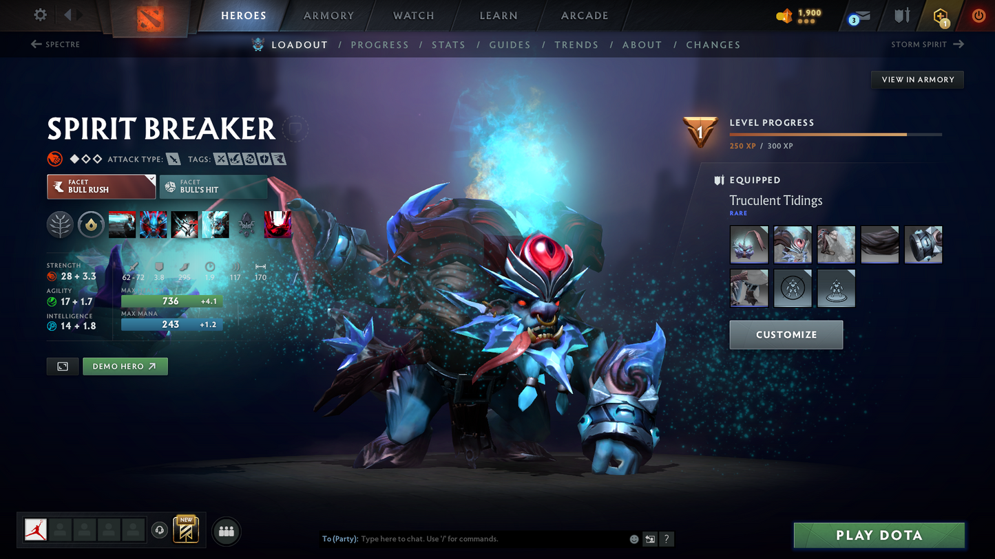 Herald I | MMR: 1 - Behavior Score: 12000 | Super-Fast Que | Some Items Inside | Full Access