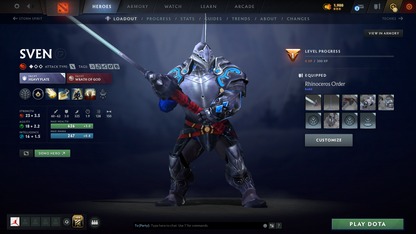 Herald I | MMR: 1 - Behavior Score: 12000 | Super-Fast Que | Some Items Inside | Full Access