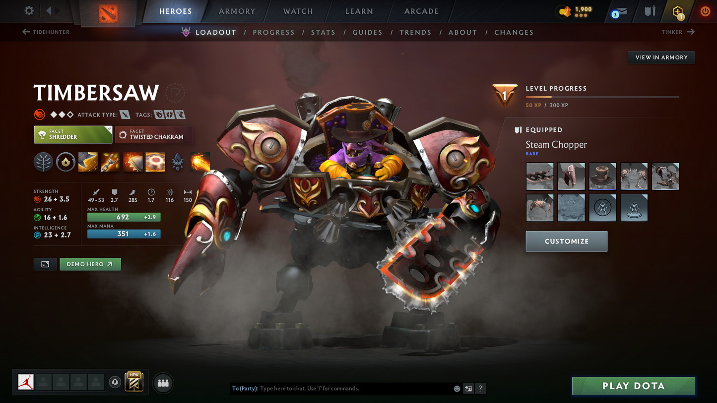 Herald I | MMR: 1 - Behavior Score: 12000 | Super-Fast Que | Some Items Inside | Full Access