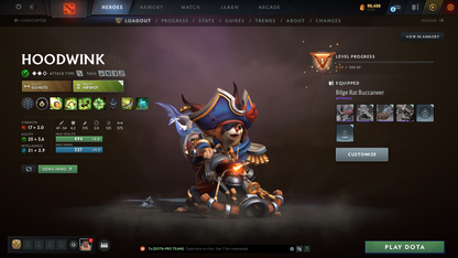 Archon II | MMR: 2490 | Behavior Score: 12000 | Windranger Arcana | 4 Personas: Invoker, Pudge, PA & AM | Tons of Cache Sets & Immortals Inside | Mainpool | Full Access | Trophy Level: 127