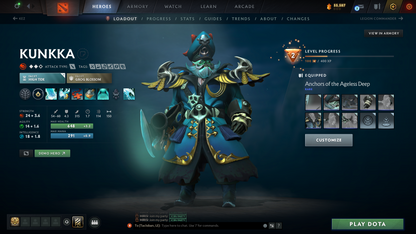 Ancient II | MMR: 3875 - Behavior: 9072 | Mainpool | 1.1K Hours | Decent Sets Inside | Quick Que Match | Quick Delivery