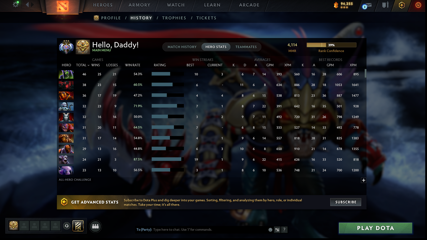 Ancient III | MMR: 4114 | Behavior Score: 9101 | Shadow Fiend & Ogre Arcana | CM & Invoker Persona | Latest Cache Sets | Many Items & Immortals Inside | 1200+ Hours Played | Mainpool | Trophy Level: 162 | Full Access