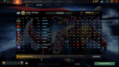 Ancient III | MMR: 4114 | Behavior Score: 9101 | Shadow Fiend & Ogre Arcana | CM & Invoker Persona | Latest Cache Sets | Many Items & Immortals Inside | 1200+ Hours Played | Mainpool | Trophy Level: 162 | Full Access