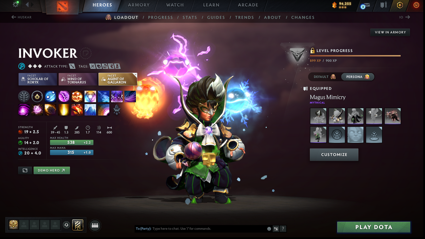 Ancient III | MMR: 4114 | Behavior Score: 9101 | Shadow Fiend & Ogre Arcana | CM & Invoker Persona | Latest Cache Sets | Many Items & Immortals Inside | 1200+ Hours Played | Mainpool | Trophy Level: 162 | Full Access