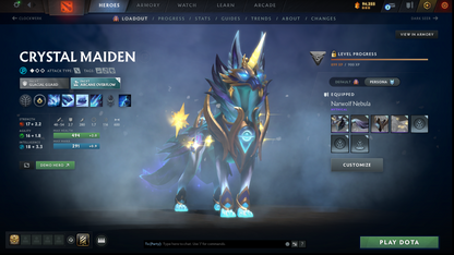 Ancient III | MMR: 4114 | Behavior Score: 9101 | Shadow Fiend & Ogre Arcana | CM & Invoker Persona | Latest Cache Sets | Many Items & Immortals Inside | 1200+ Hours Played | Mainpool | Trophy Level: 162 | Full Access
