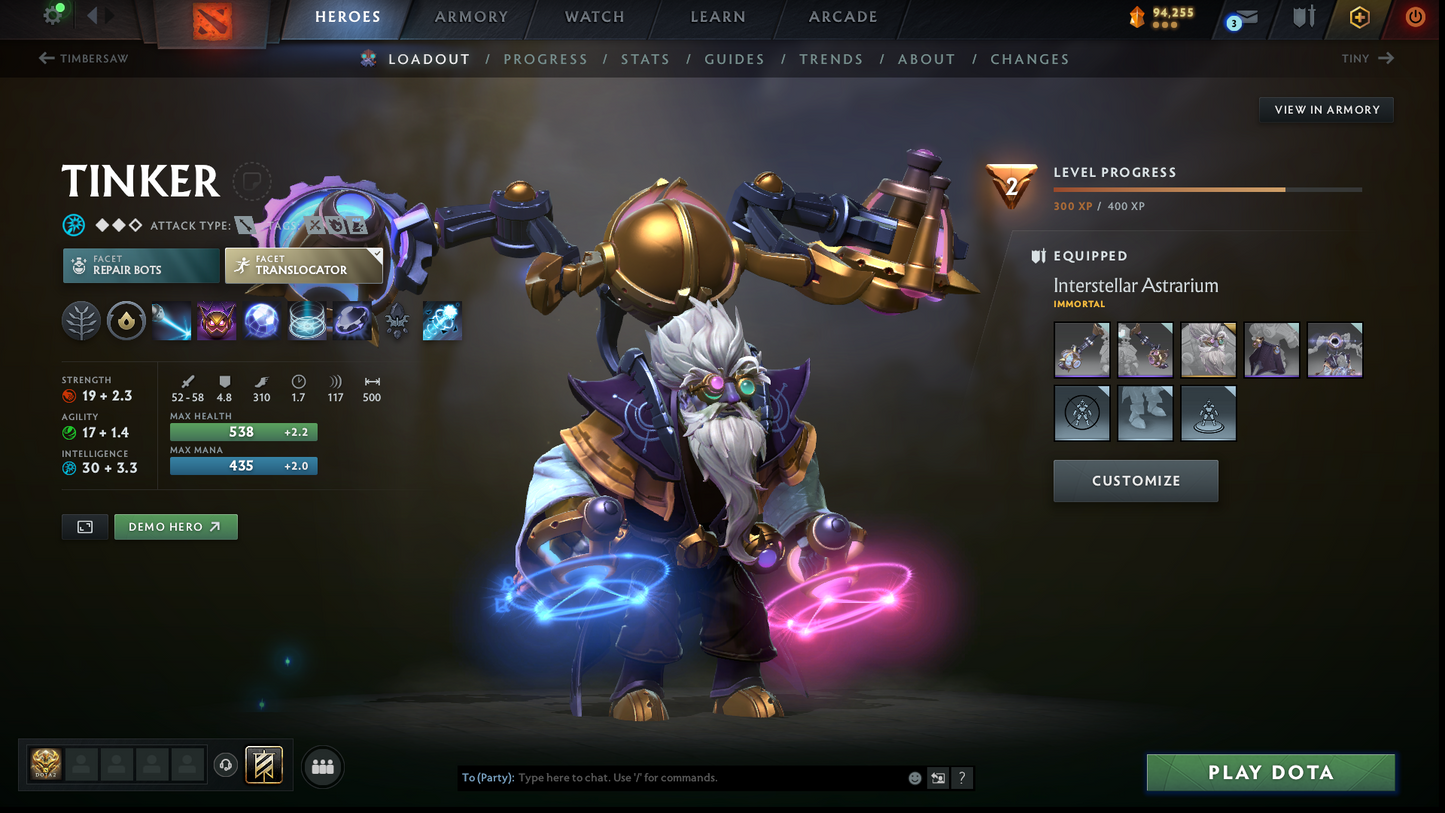 Ancient III | MMR: 4114 | Behavior Score: 9101 | Shadow Fiend & Ogre Arcana | CM & Invoker Persona | Latest Cache Sets | Many Items & Immortals Inside | 1200+ Hours Played | Mainpool | Trophy Level: 162 | Full Access