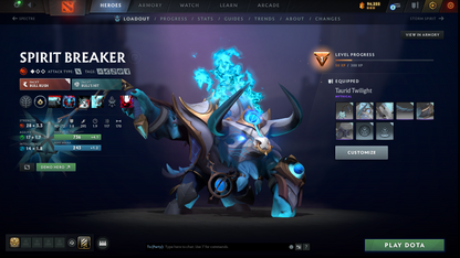 Ancient III | MMR: 4114 | Behavior Score: 9101 | Shadow Fiend & Ogre Arcana | CM & Invoker Persona | Latest Cache Sets | Many Items & Immortals Inside | 1200+ Hours Played | Mainpool | Trophy Level: 162 | Full Access