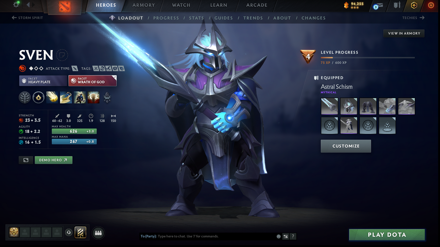 Ancient III | MMR: 4114 | Behavior Score: 9101 | Shadow Fiend & Ogre Arcana | CM & Invoker Persona | Latest Cache Sets | Many Items & Immortals Inside | 1200+ Hours Played | Mainpool | Trophy Level: 162 | Full Access