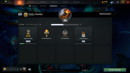 Ancient IV | MMR 4287 | Behavior 10177 | Decent Sets Inside | Fast Queue | Full Access | Trophy Level: 62