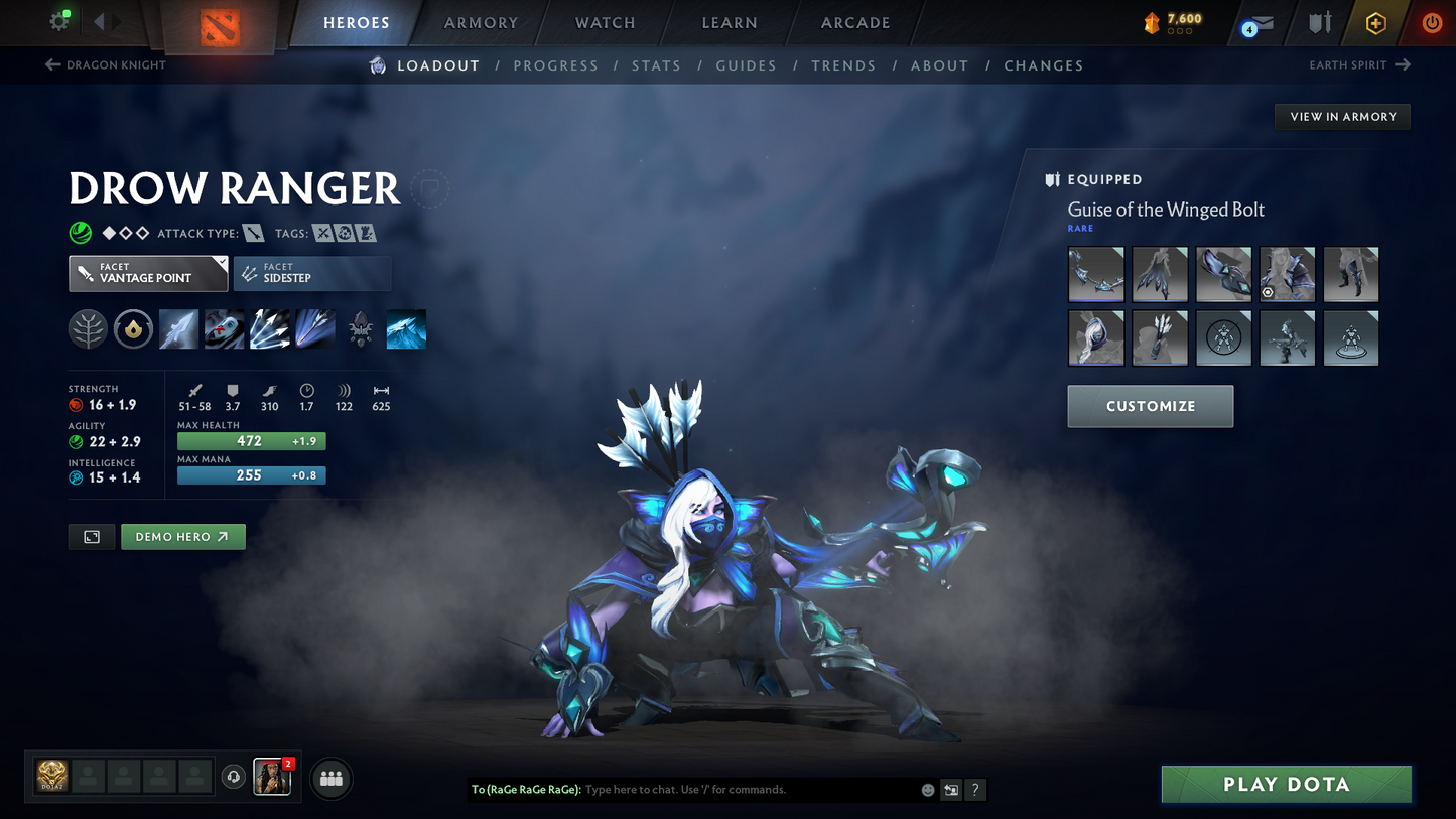 Ancient IV | MMR 4263 | Behavior 9695 | Decent Sets Inside | Fast Queue | Full Access | Trophy Level: 67