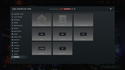 Crusader I | MMR: 1495 | Behavior Score: 12000 | Juggernaut Arcana | Pudge & CM Personas| Latest Cache Sets & Many Items Inside | Mainpool | Trophy Level: 152 | Full Access
