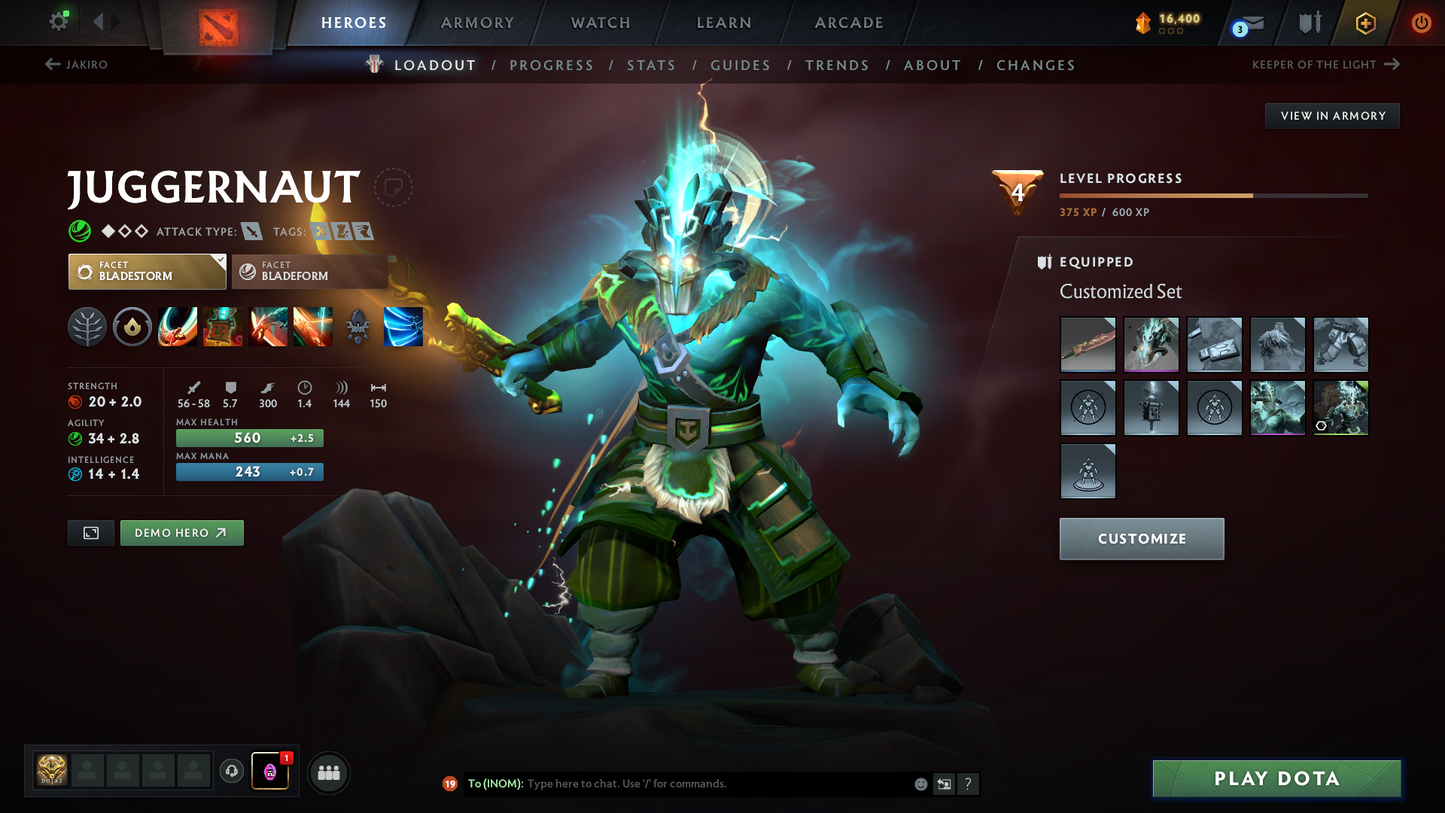Crusader I | MMR: 1495 | Behavior Score: 12000 | Juggernaut Arcana | Pudge & CM Personas| Latest Cache Sets & Many Items Inside | Mainpool | Trophy Level: 152 | Full Access