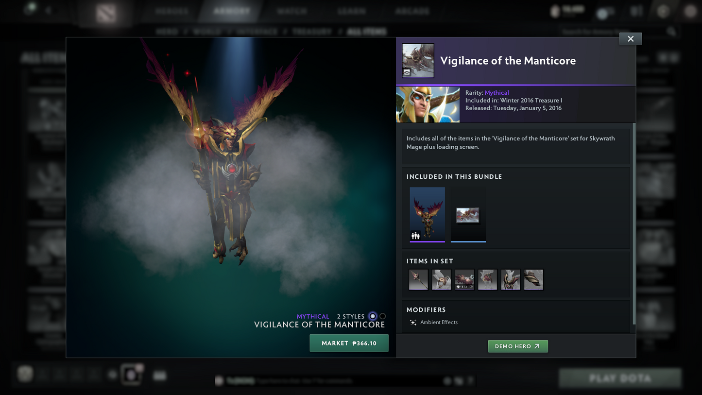 Crusader I | MMR: 1495 | Behavior Score: 12000 | Juggernaut Arcana | Pudge & CM Personas| Latest Cache Sets & Many Items Inside | Mainpool | Trophy Level: 152 | Full Access