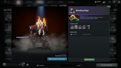 Crusader I | MMR: 1495 | Behavior Score: 12000 | Juggernaut Arcana | Pudge & CM Personas| Latest Cache Sets & Many Items Inside | Mainpool | Trophy Level: 152 | Full Access