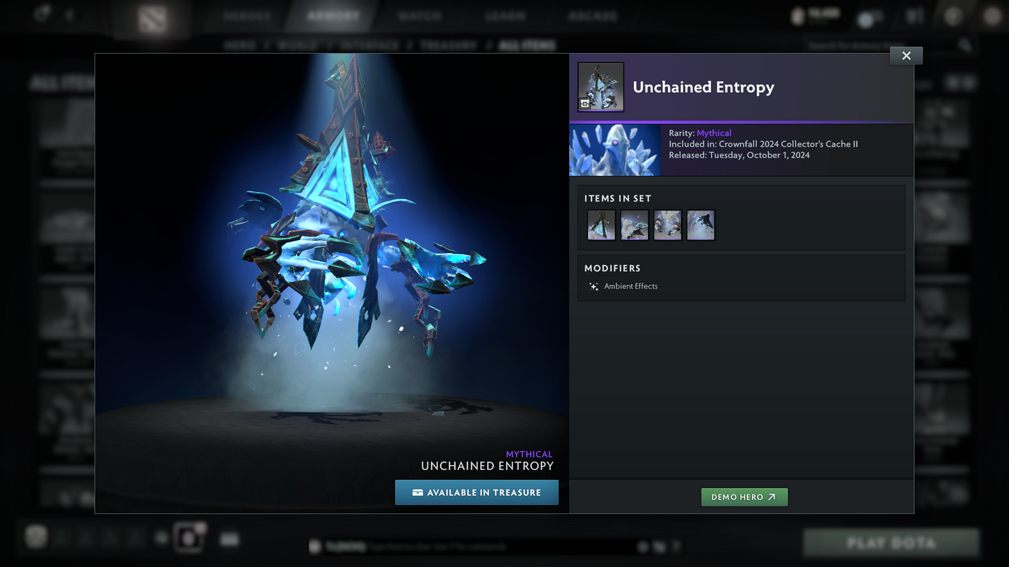 Crusader I | MMR: 1495 | Behavior Score: 12000 | Juggernaut Arcana | Pudge & CM Personas| Latest Cache Sets & Many Items Inside | Mainpool | Trophy Level: 152 | Full Access