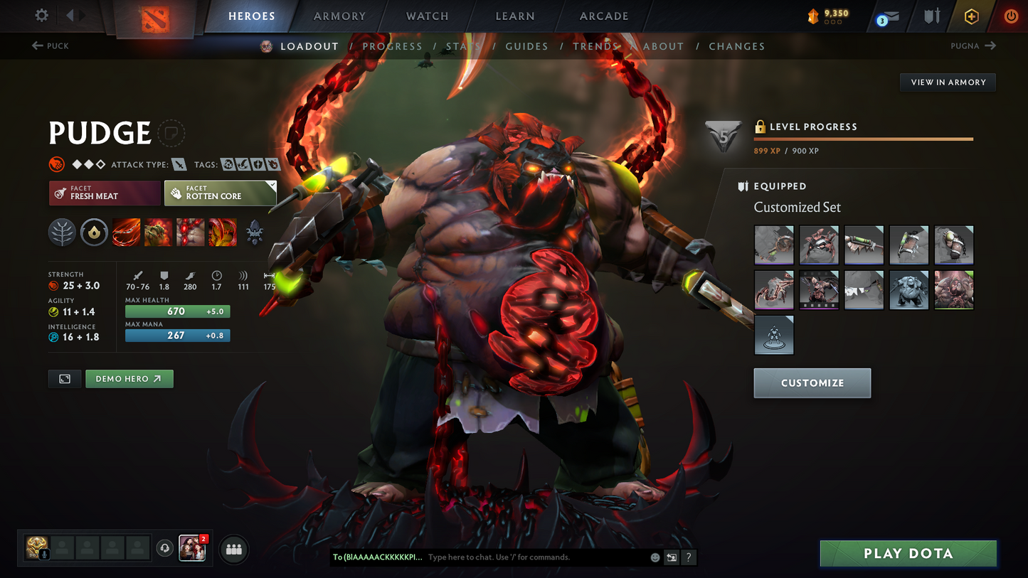 Archon II | MMR: 2364 | Behavior: 11204 | 5 Arcanas | Tons of Rare Cache Sets & Items | Mainpool | 1600+ Matches | Full Access