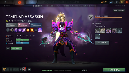 Archon II | MMR: 2364 | Behavior: 11204 | 5 Arcanas | Tons of Rare Cache Sets & Items | Mainpool | 1600+ Matches | Full Access