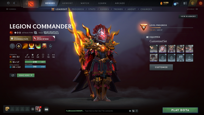 Archon II | MMR: 2364 | Behavior: 11204 | 5 Arcanas | Tons of Rare Cache Sets & Items | Mainpool | 1600+ Matches | Full Access