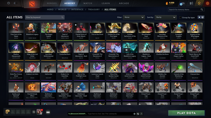 Archon II | MMR: 2364 | Behavior: 11204 | 5 Arcanas | Tons of Rare Cache Sets & Items | Mainpool | 1600+ Matches | Full Access