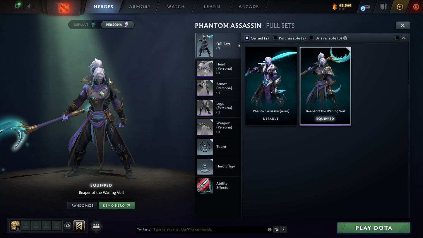 Immortal | MMR 5604 | Behavior 10520 | Mainpool | Zeus Arcana | Fully Stacked with Latest Cache Sets & Items | Trophy Level: 235