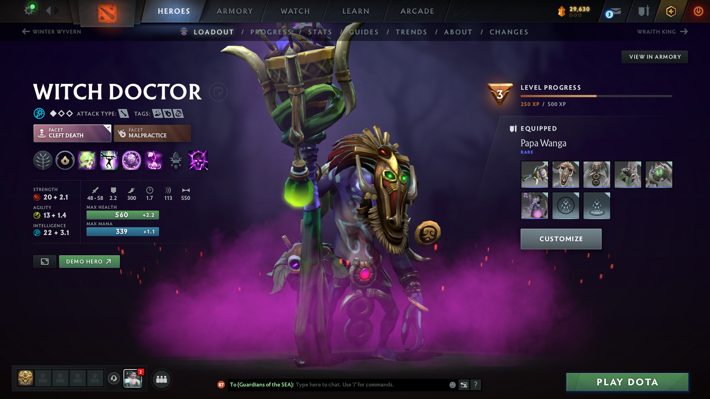 Divine II | MMR: 4728 - Behavior: 9525 | Mainpool | Ogre Magi Arcana | 1900 Matches | Quick Que Match | Quick Delivery