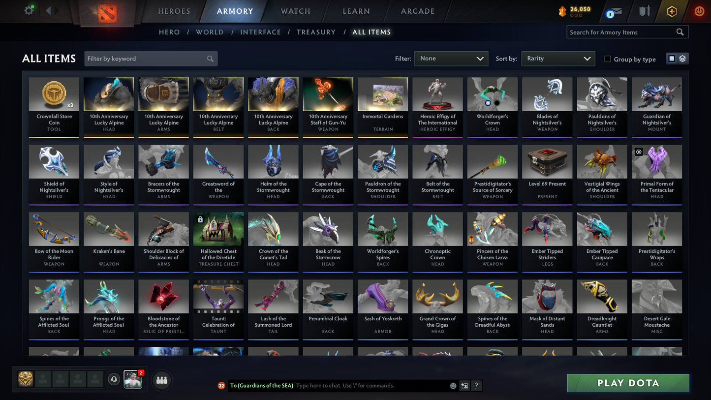 Legend III | MMR: 3409 - Behavior: 10001 | Immortal Gardens Terrain | Mainpool | 2K Hours | 10th Anniversary Sets | Quick Que Match | Quick Delivery