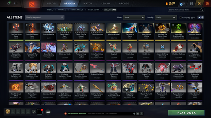 Divine II | MMR: 4713 | Conduct: 11403 | 3 Arcanas: Shadow Fiend, Crystal Maiden & Lina | 2,000+ Matches | Mainpool | Fully Stacked with Sets & Items