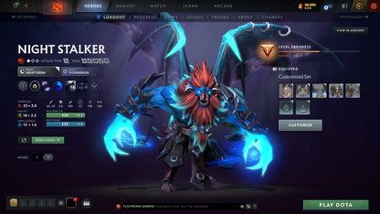 Archon II | MMR: 2402 | Behavior Score: 12000 | 2 Arcanas: Ogre Magi & Crystal Maiden | Mirana Persona | Many Items & Immortals Inside | 10th Anniversary Sets | 3000+ Hours Played | Mainpool | Trophy Level: 266 | Full Access