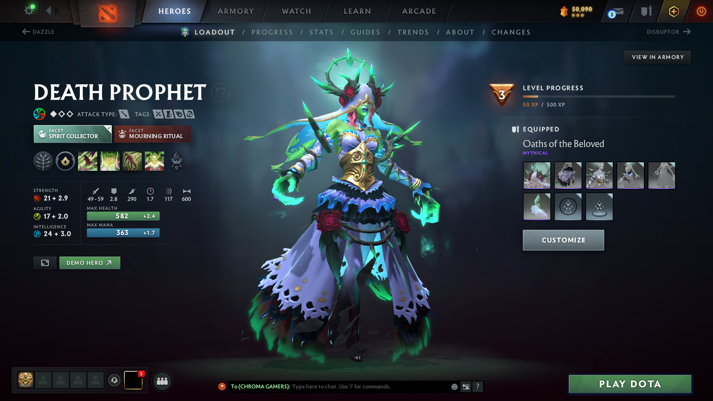 Archon II | MMR: 2402 | Behavior Score: 12000 | 2 Arcanas: Ogre Magi & Crystal Maiden | Mirana Persona | Many Items & Immortals Inside | 10th Anniversary Sets | 3000+ Hours Played | Mainpool | Trophy Level: 266 | Full Access