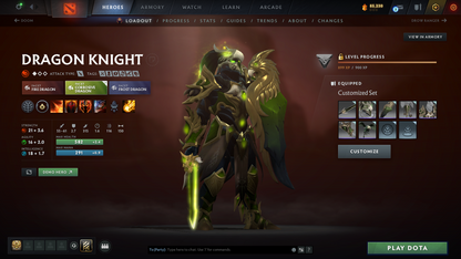 Immortal | MMR: 6034 | Behavior: 11204 | 2066 Hours Played | 3 Arcanas: SF, Rubick, Pudge  | AM Persona | Fully Stacked with Items | Mainpool | High Trophy