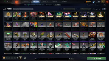 Immortal | MMR: 6034 | Behavior: 11204 | 2066 Hours Played | 3 Arcanas: SF, Rubick, Pudge  | AM Persona | Fully Stacked with Items | Mainpool | High Trophy