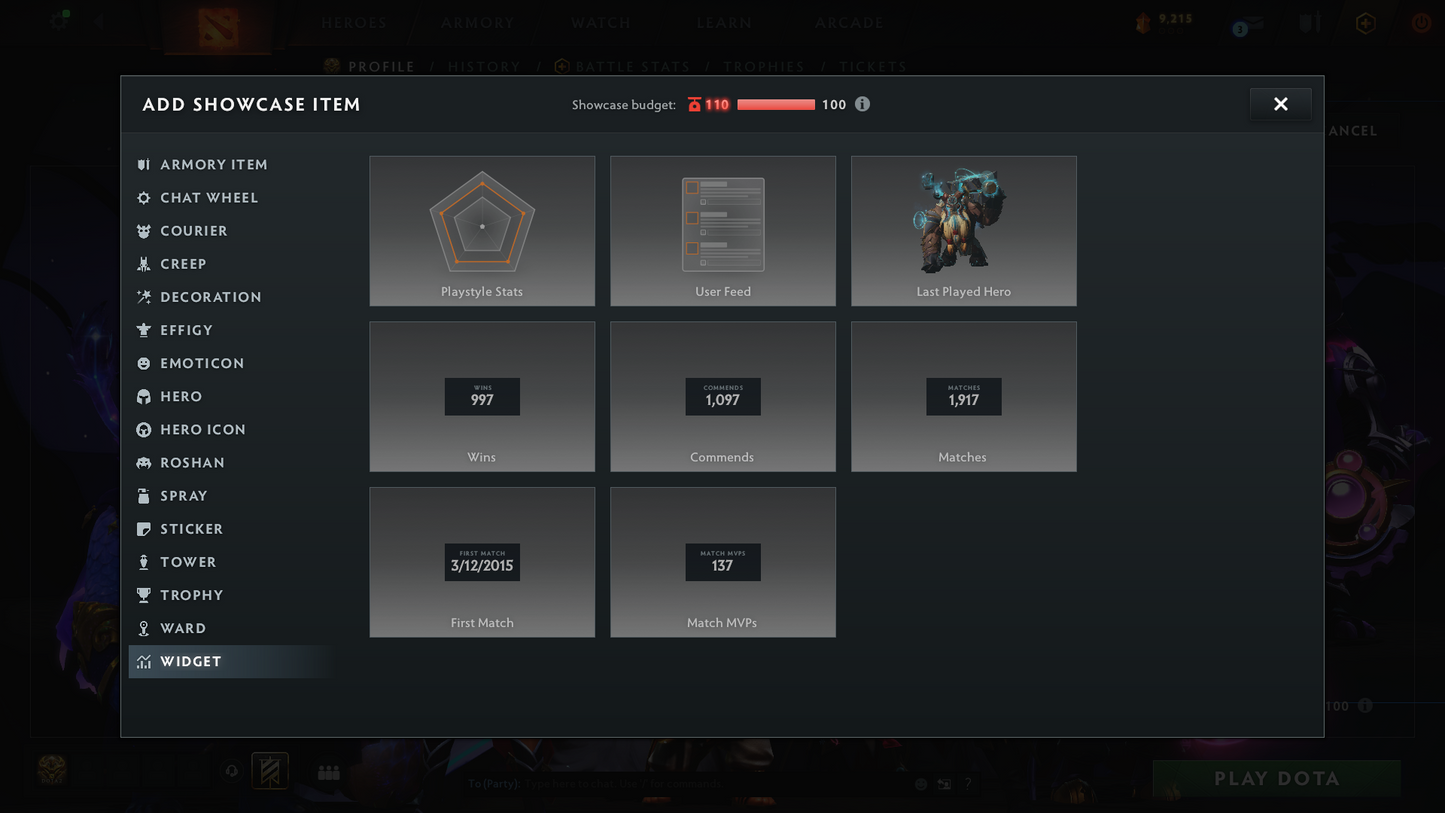 Earthshaker, SF Arcana | 3 Personas: Invoker, PA & AM | MMR: 2393 | Behavior Score: 10453 | Latest Cache Sets | Mainpool | 2823 Hours Played