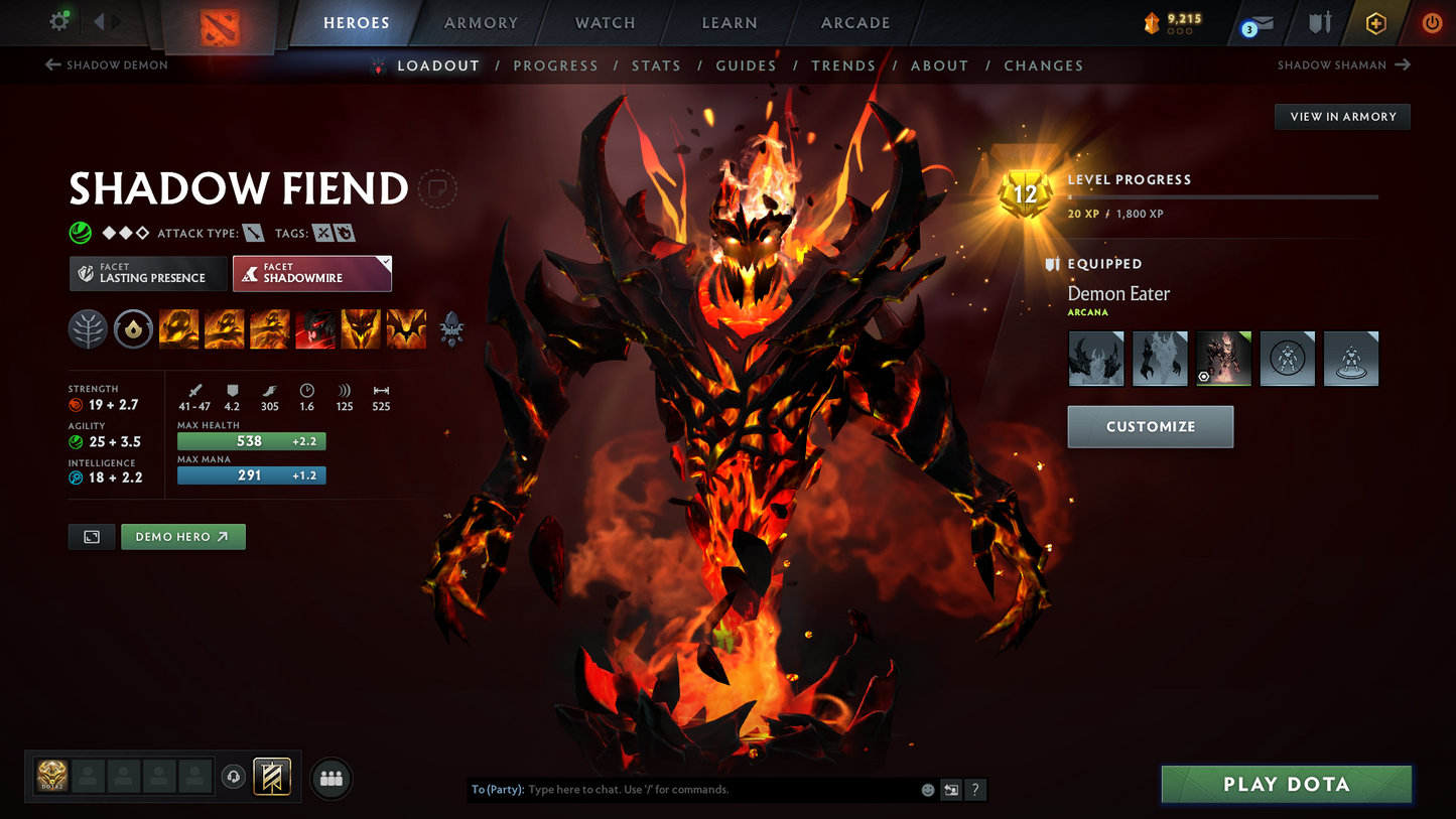 Earthshaker, SF Arcana | 3 Personas: Invoker, PA & AM | MMR: 2393 | Behavior Score: 10453 | Latest Cache Sets | Mainpool | 2823 Hours Played