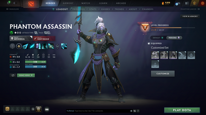 Earthshaker, SF Arcana | 3 Personas: Invoker, PA & AM | MMR: 2393 | Behavior Score: 10453 | Latest Cache Sets | Mainpool | 2823 Hours Played