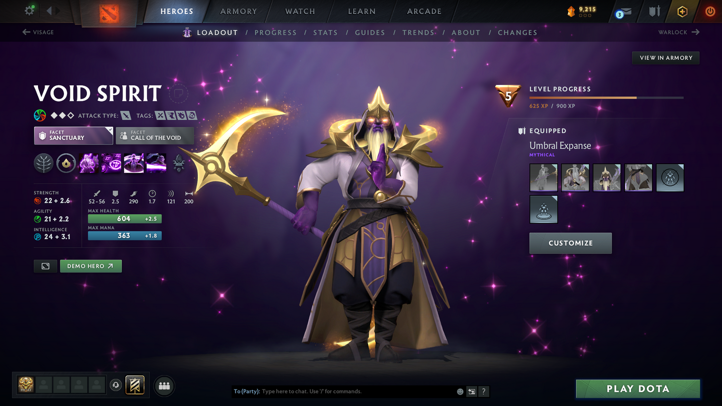 Earthshaker, SF Arcana | 3 Personas: Invoker, PA & AM | MMR: 2393 | Behavior Score: 10453 | Latest Cache Sets | Mainpool | 2823 Hours Played