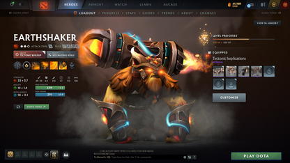 Crusader I | MMR: 1484 | Behavior Score: 8813 | Mainpool Account | 800+ Hours Played | Many Complete Sets | High Trophy Level | Quick Que Game