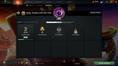 Legend II | MMR: 3248 | x25 MMR DD TOKENS | 2 Arcanas: Ogre Magi & Techies | Many Immortals & Sets Inside | Fast Queue | Full Access | Behavior Score: 8982 | 800+ Hours Played