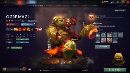 Legend II | MMR: 3248 | x25 MMR DD TOKENS | 2 Arcanas: Ogre Magi & Techies | Many Immortals & Sets Inside | Fast Queue | Full Access | Behavior Score: 8982 | 800+ Hours Played
