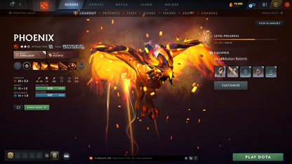 Legend V | MMR: 3751 | Behavior Score: 10455 | x64 MMR DD TOKENS | 4363 Hours Played | Ogre Magi Arcana | AM Persona | Many Immortals & Sets Inside | Fast Queue | Full Access