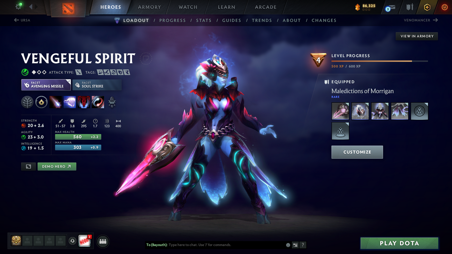 Guardian IV | MMR 1276 | Behavior 8577 | Decent Sets Inside | Fast Queue | Full Access | Trophy Level: 102