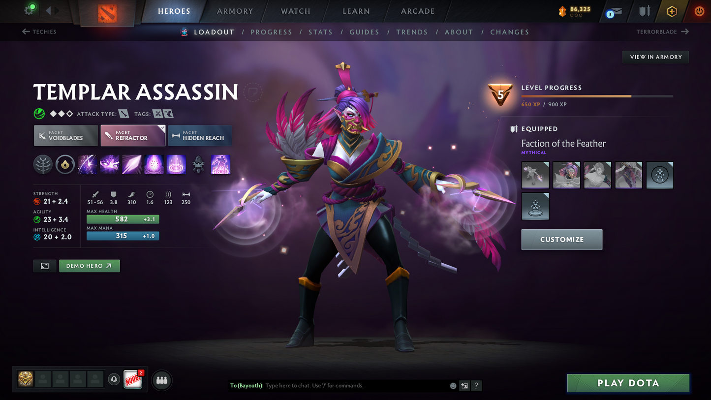 Guardian IV | MMR 1276 | Behavior 8577 | Decent Sets Inside | Fast Queue | Full Access | Trophy Level: 102