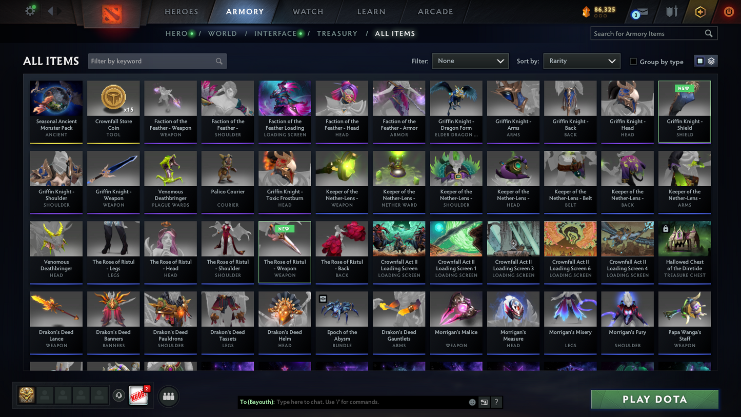 Guardian IV | MMR 1276 | Behavior 8577 | Decent Sets Inside | Fast Queue | Full Access | Trophy Level: 102