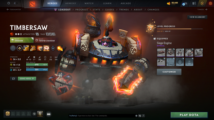 Crusader III | MMR: 1748 | Behavior Score: 10240 | Phantom Assassin Arcana | AM Persona | Many Items & Immortals Inside | Mainpool | Trophy Level: 144 | Full Access