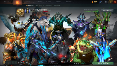 Divine I | MMR 4670 | Behavior 12000 | Juggernaut Arcana | Mirana Persona | Fully Stacked with Immortals and Cache Sets | 1800+ Hours Played | Mainpool