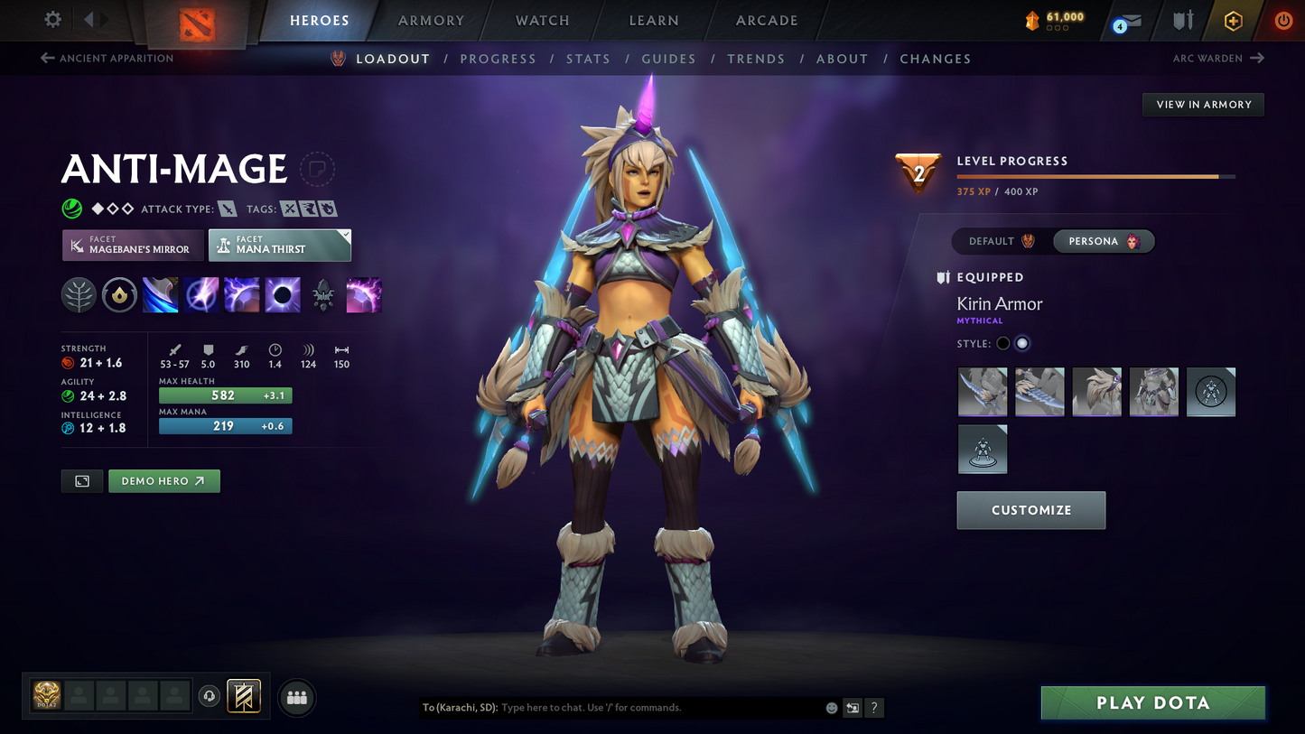 Divine II | MMR 4700 | Behavior 8083 | Fast Queue | AM Persona | 2018 Account | Full Access