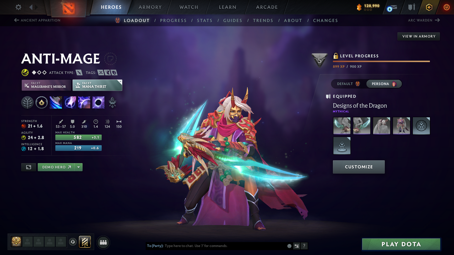 Windranger Arcana | 3 Arcanas including Ogre Magi & Juggernaut | 3 Personas: Pudge, Mirana & AM | MMR: 3092 | Behavior Score: 11310 | Exclusive Cache Sets | Mainpool | 1400+ Hours Played